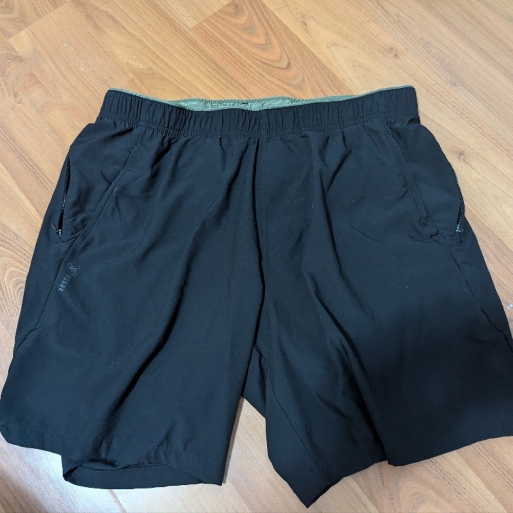 Roark Run Amok Bommer 2.0 7" Black Running Shorts with Liner Size Medium